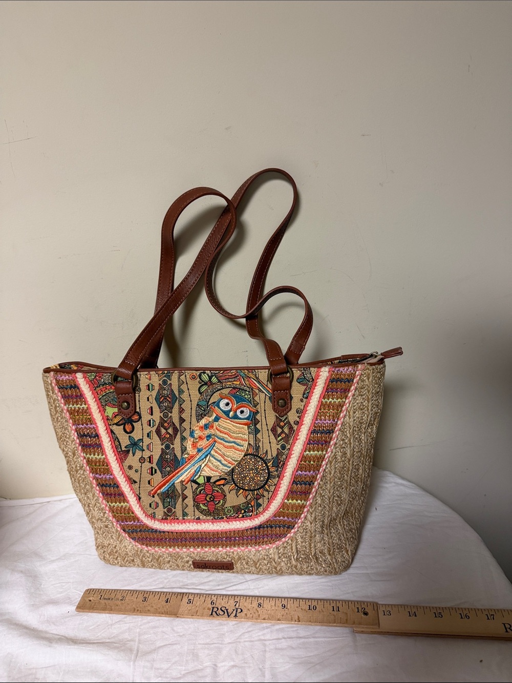 Sakroots Owl Purse NWOT - Picture 3 of 7